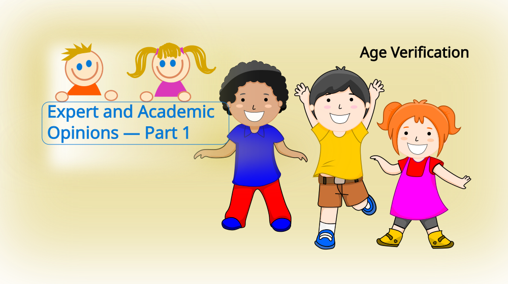 Age verification law -- Expert and Academic opinion part 1.